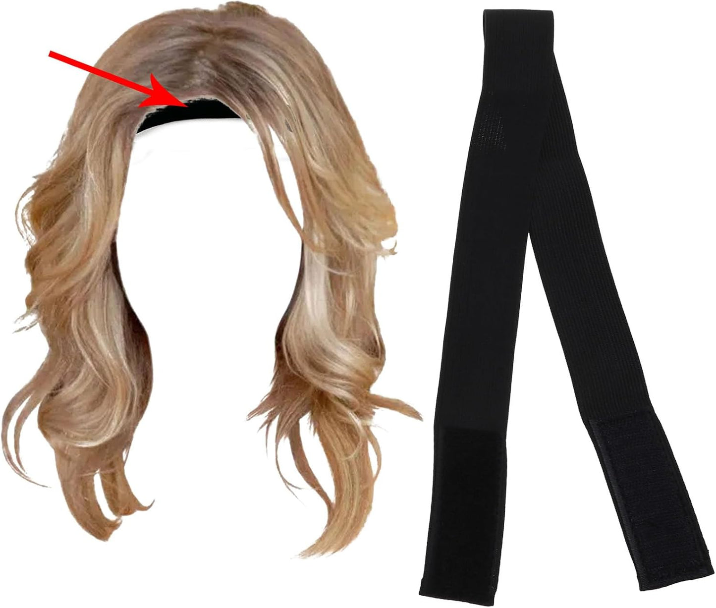 bandeaux élastiques pour perruque