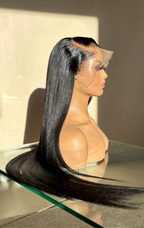 Perruque Lisse - Virgin Hair - 28 pouces - Lace Frontale HD 13x6