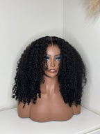 Kinky curly 20 pouces avec closure 5x5 HD
