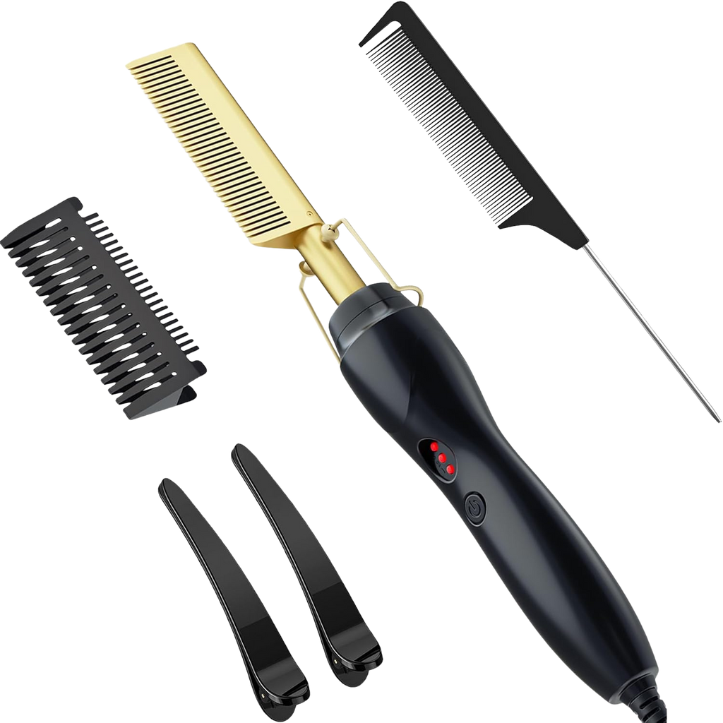 Peigne Cheeux, Peigne Chauffant