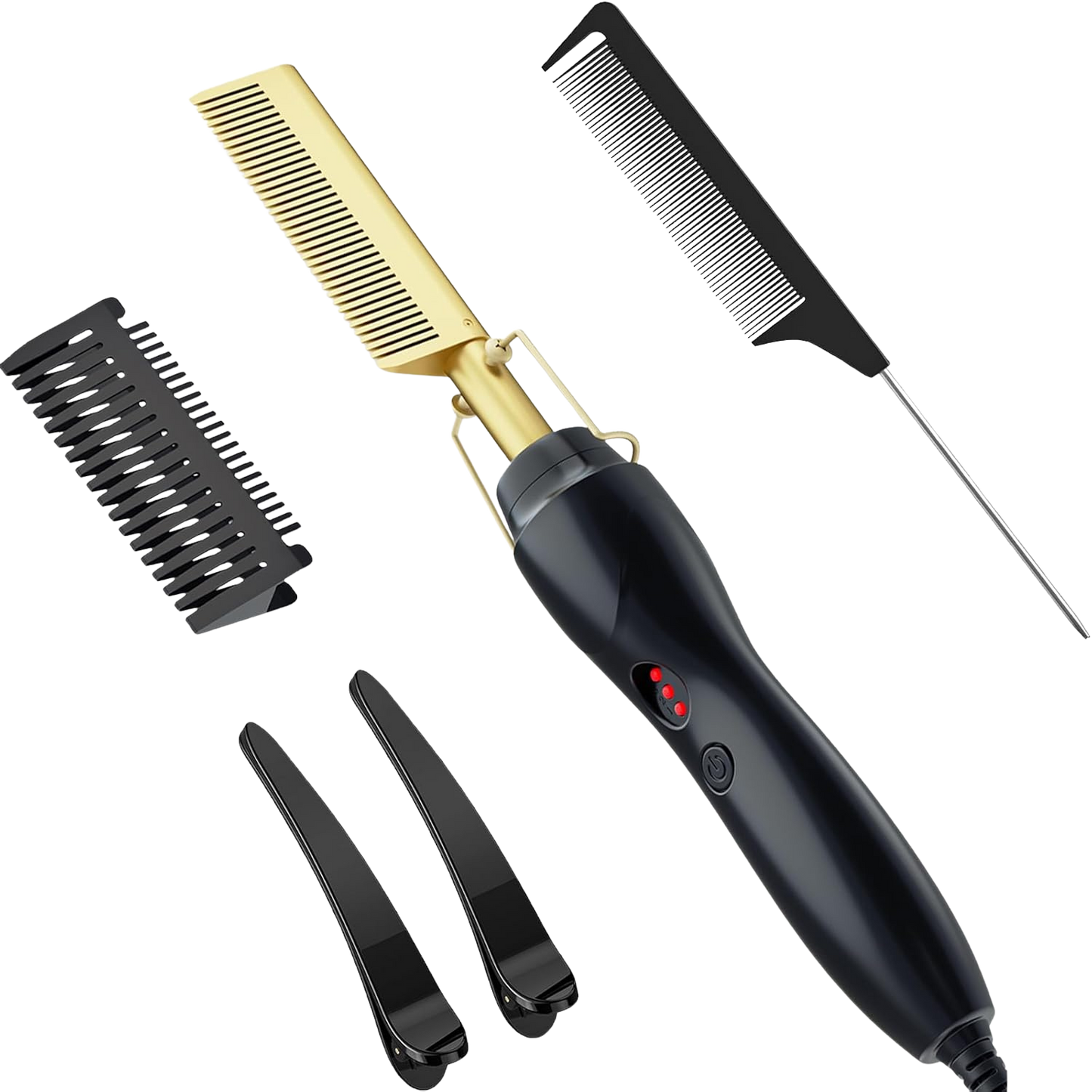 Peigne Cheeux, Peigne Chauffant